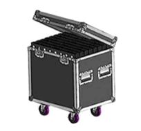 Flight case (2 pièces dans une valise)