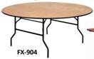 Bolero Table ronde pliante 1,5 m de diamètre